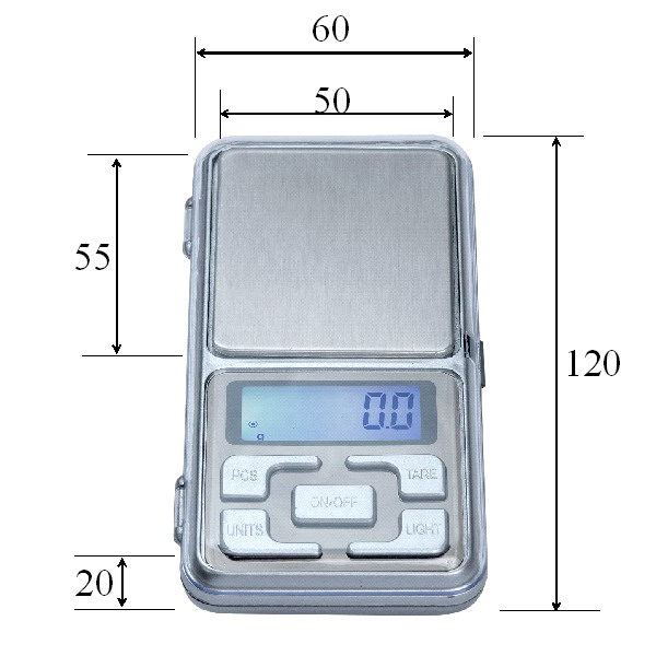 Kapesní váha MH 200 ... 200g / 0,01g