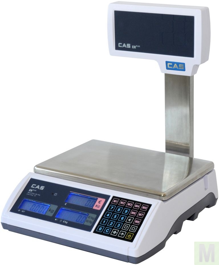 Obchodní váha CAS PR2-D ... 15kg/5g